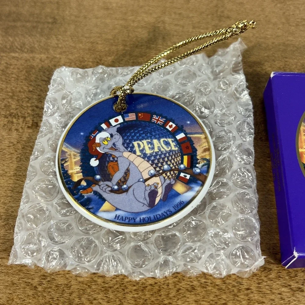 Epcot '96 Ornament Disney World Epcot Figment Christmas Collection Limited